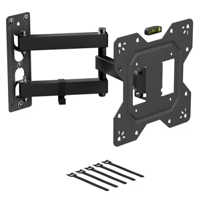 Image de D Line Support Mural TV pour 23 à 50 Pouces, offrant Une Totale liberté de Mouvement, Formats VESA 100x100 mm 200x200 Peut Soutenir Un Poids Maximum 30 kg