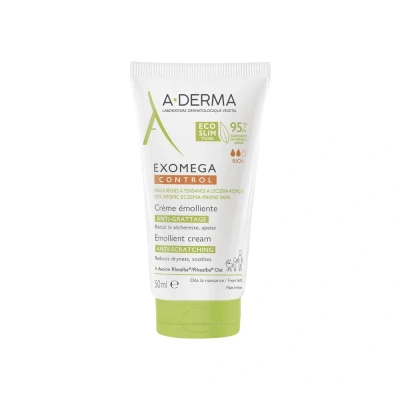 Image de A Derma Crème Exomega Control Émolliente Anti Grattage 50ml