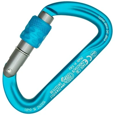 Image de Kong Mousqueton Argon s, Turquoise/Gris/Turquoise, Capsule à Vis