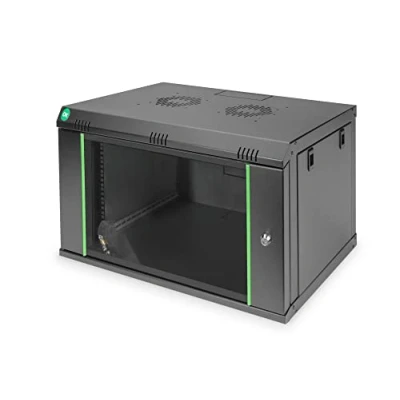 Image de DIGITUS DN 19 07 U EC SW Boîtier Mural (l x H P) 600 416 450 mm 7 UH Noir (RAL 9005)
