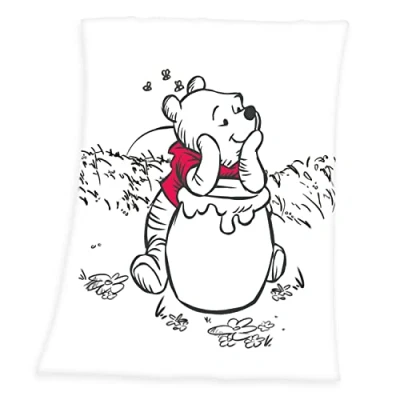 Image de Herding Disney&#039;s Winnie The Pooh Microfibre Fleece Blanket