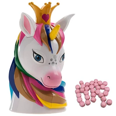 Image de Dekora Tirelire Enfant de Licorne avec des Bombons à l&#039;Intérieur, 204018, Rose, Taille Unique
