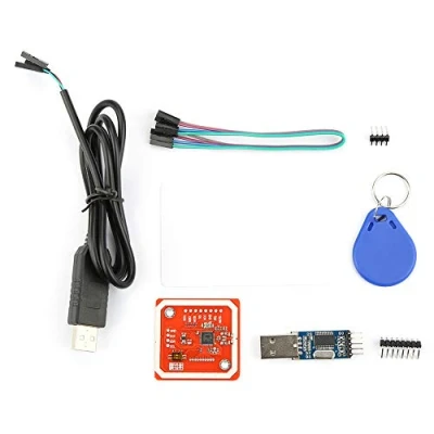Image de Hilitand Kit de Module Gravure Lecteur PN532 / PL2303HX Carte Communication à proximité NFC pour