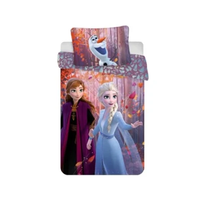 Image de Jerry Fabrics Disney La Reine des Neiges 2 Parure de lit Housse Couette 140 x 200 cm et sa taie 70 90 100% Coton