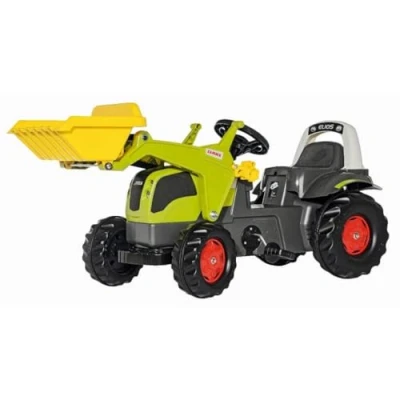 Image de Rolly Toys 02 507 7 Tracteur à pédales RollyKid Claas Elios Lader Pelle avant
