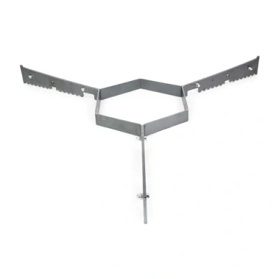 Image de Grillrost.com Das Original Support pour toutes les plaques de cuisson 80 cm Suffisamment d&#039;air et un maintien sûr