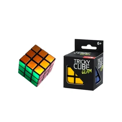 Image de Noris Tricky Cube Glam, Le Classique pour Encourager la pensée Spatiale, Les Enfants à partir de 6 Ans, 606132065, métal