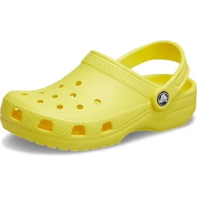 Image de Crocs Unisex Kinder Classic Clog T, Cyber Yellow, 19/20 EU