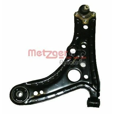 Image de METZGER 58012201 Bras de suspension KIT + avec rotule suspension, support en caoutchouc Essieu avant gauche barre oscillant transversal