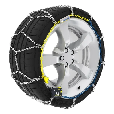 Image de Michelin Extrem Grip Auto 90 008449 Châines à neige avec instructions de montage, étui, gants protection Sac