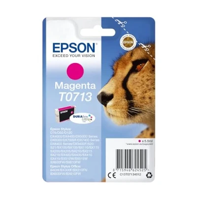 Image de Epson T071 (C13T07134010) Magenta Cartouche d&#039;encre