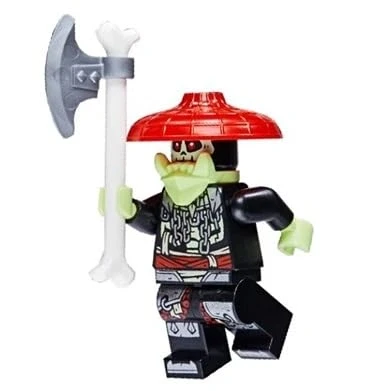 Image de LEGO Ninjago : Figurine chasseur d&#039;os avec hache en os