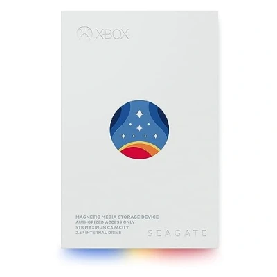Image de Seagate FireCuda Gaming HDD 5 to, Disque Dur Externe, PC Gaming, Starfield Special Edition, USB 3/2, Services Rescue valables 3 Ans, Modellnr.: STMJ5000400