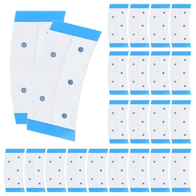 Image de Nivofu 40pcs Bande de Colle pour Perruque,Perruque Ruban Adhésif la Fixation,Double Face Adhésif,C Contour adhésive,pour Perruques Cheveux Pièces et Extension
