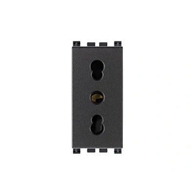 Image de Vimar 0R19203 Prise 2P+T 16A P17/11 Gris