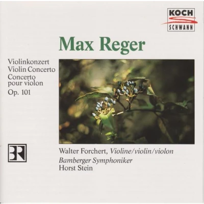 Image de CD STEIN, BAMBERG SO; FORCHERT Reger;Concerto pour violon en la 311186 Koch Schwann Europe Classique Occasion