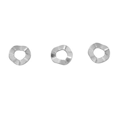 Image de Rondelle Ondulée, Ressort en Acier Inoxydable M3, M4, M5, M6, M8, M10, M12, M14, M16, M20(M4(100PCS))