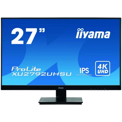 Image de iiyama ProLite XU2792UHSU B1 LED display 68,6 cm (27 ) 3840 x 2160 pixels 4K Ultra HD Noir Neuf