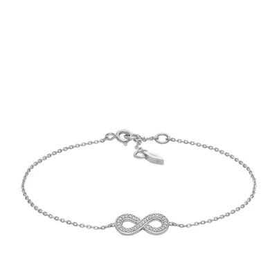 Image de Fossil Bracelet silvercoloured, Femme, Taille: One Size, Silver coloured