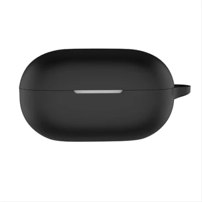 Image de GIOPUEY Étuis Compatible avec Beats Solo Buds, Coque Silicone, Poids léger, Antichoc Case Cover Noir