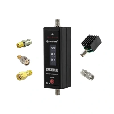 Image de Mcbazel SURECOM SW 33 Plus VHF/UHF 125 525 MHz Mini Mesureur de Puissance RF et TOS