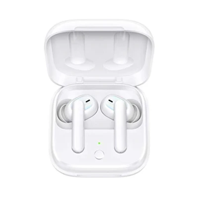 Image de OPPO Enco W51 Blanc Ecouteurs Bluetooth Sans Fil Réduction Active du Bruit Recharge à induction