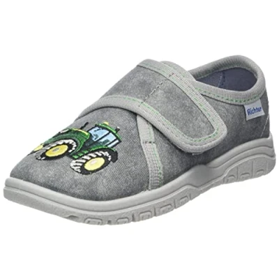 Image de Richter Kinderschuhe Mailo Chausson, Stone Tracteur à Broder, 31 EU Large