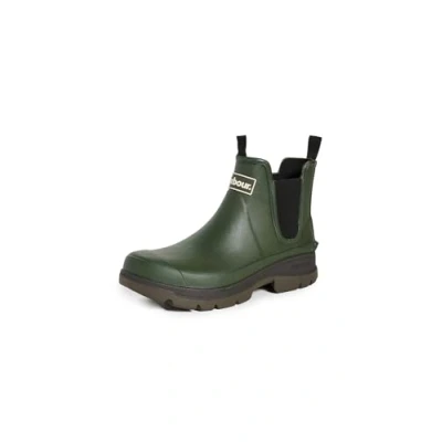 Image de Barbour Homme Bottes En Caoutchouc Nimbus, Olive, 42 EU