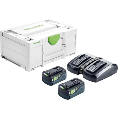 Image de Festool Set Énergie SYS 18V 2x5,0/TCL 6 Duo