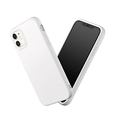 Image de RHINOSHIELD Coque Compatible avec [iPhone 11] SolidSuit Fine Technologie d&#039;absorption des Chocs et Finition Premium Mate, Contour Objectif Photo Interchangeable Blanc Classic