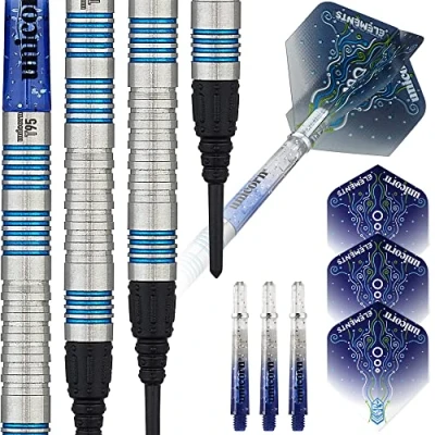 Image de Unicorn Core XL T95 Fléchettes à Pointe Souple Unisexe, Bleu, 20 g