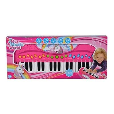 Image de Simba Einhorn Keyboard Clavier Licorne, 106832445, Brun