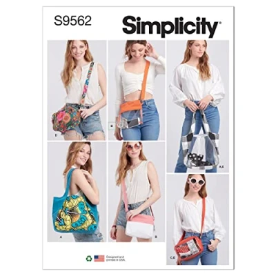 Image de Simplicity SS9562OS Sac fourre tout, sacs et pochette Taille unique