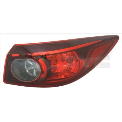 Image de TYC 11 6874 15 2 Feu arrière gauche Partie extérieure avec porte lampe
