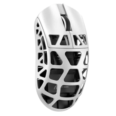Image de ATTACK SHARK R3 Magnesium Alloy Mouse, Wireless 8K 46g SUPERLIGHT PixArt PAW3395 Gaming Sensor, BT/2.4G/Wired Adjustable DPI 26000, Office Mice for Win11/Xbox/PS/Mac White