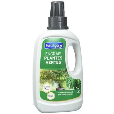 Image de FERTILIGENE FEPV400 Engrais Liquide Plantes vertes 400 ml visiblement plus en 7 jours Apporte une nourriture équilibrée Formule à base de minéraux Pour 57 L solution diluée