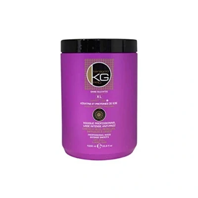 Image de KERAGOLD PRO Masque pour Cheveux Secs/Rebelles/Difficiles à Lisser la Keratine/Protéines de Soie, 1000 ml