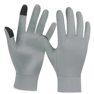 Image de Unigear Gants Doublure Chauffants, sous à Écran Tactile de Cyclisme Course Pied Coupe Vent Respirant Antidérapant Idéal pour Vélo Exercice Sport Running Ski Snowboard Moto