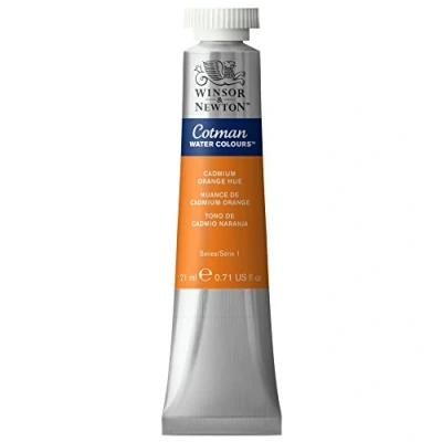 Image de Winsor &amp; Newton Cotman Aquarelle Tube 21ml Jaune De Cadmium Orange Imitation
