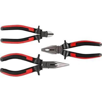 Image de KS TOOLS 115.1010 Kit de pinces avec fonction coupe Acier d&#039;outil