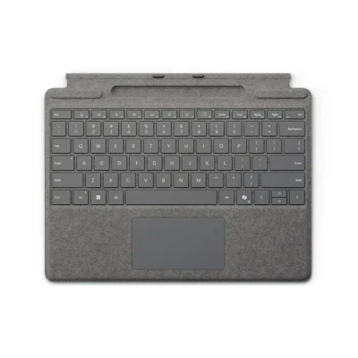 Image de Microsoft Clavier Surface Pro Keyboard (Clavier Seul avec Emplacement pour Stylet) Platine