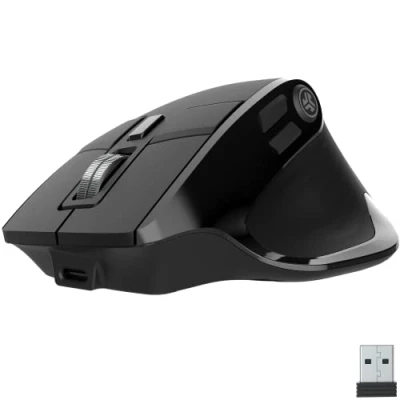 Image de JLab Souris sans Fil Bluetooth Rechargeable Epic, Ergonomique Silencieuse, Connexion Bluetooth/Récepteur USB Multi Appareils, pour PC Portable/Ordinateur/Tablette/Mac/Windows