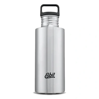 Image de Esbit Gourde Sculptor En acier inoxydable Avec fermeture à boucle pratique 750 ml Argenté