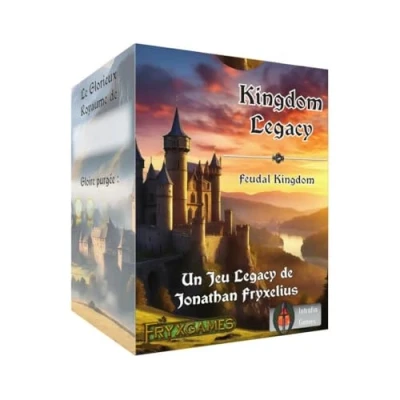 Image de Intrafin Kingdom Legacy Feudal Jeu de Société 1 Joueur A Partir 14 Ans Version Française