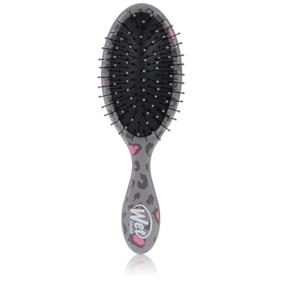 Image de WetBrush, Midi Kids Detangler with Ultra Soft Intelliflex Bristles, Glides Through Tangles without Breaking Hair, Perfect for Travel, Suitable All Hairtypes, Leopard