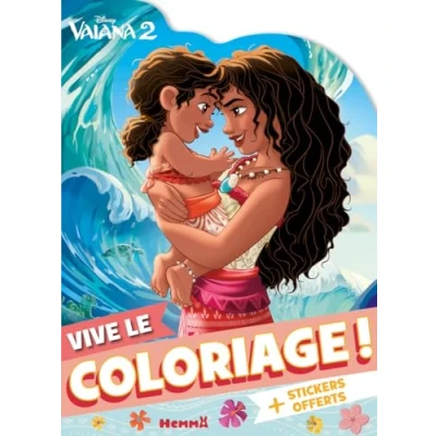 Image de Disney Vaiana 2 Vive le coloriage ! (Vaiana et sa soeur) (Broché)