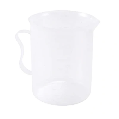 Image de Spactz R Becher de Mesure 250mL Recipient gradue Clair Blanc Plastique Tasse