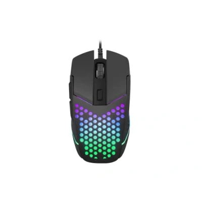 Image de FURY Battler Souris Gaming USB 6400 DPI 6 Boutons Optique Rétro éclairage RGB Légère Noir