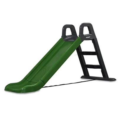 Image de JAMARA Fendt Toboggan en Plastique Robuste, Bec antidérapant pour atterrissage Douceur, marches Larges et poignées de sécurité, Sangle stabilisation, 460354, Vert