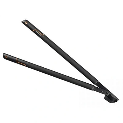 Image de Fiskars Coupe branches à lames franches Singlestep pour bois vert, Revêtement antiadhésif, Acier trempé, Longueur: 82 cm, Noir, L38, 1001426